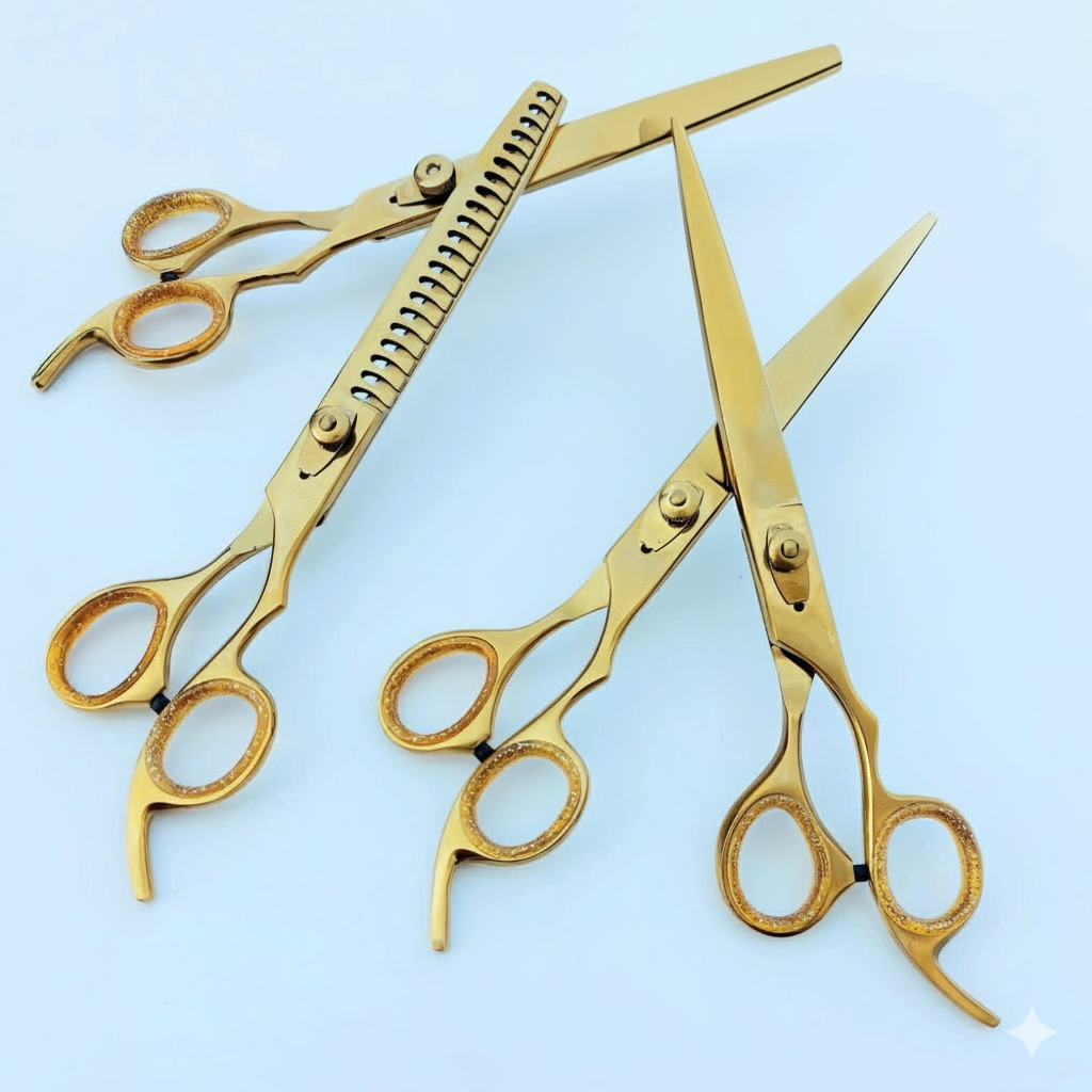 Golden 4 Pet Grooming Shears Set